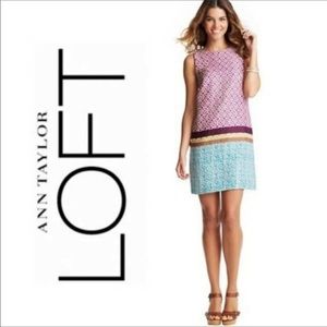 Tribal Print Linen Dress